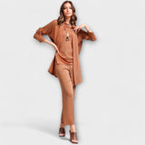 Helena - Set casual din trei piese