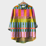Amber | Bluză Elegantă din In pentru Vară