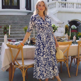 Claire | Rochie midi cu mâneci lungi și curea